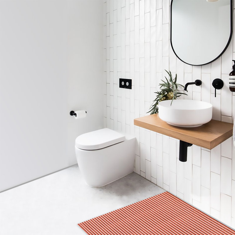 Tapis de bain Falkirk, Rose clair