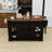 Rolling Kitchen Island with Drop Leaf, Rack, Drawers and Charging Station-364973945