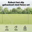 Galvanised Steel Border Fencing-588533967-588533964