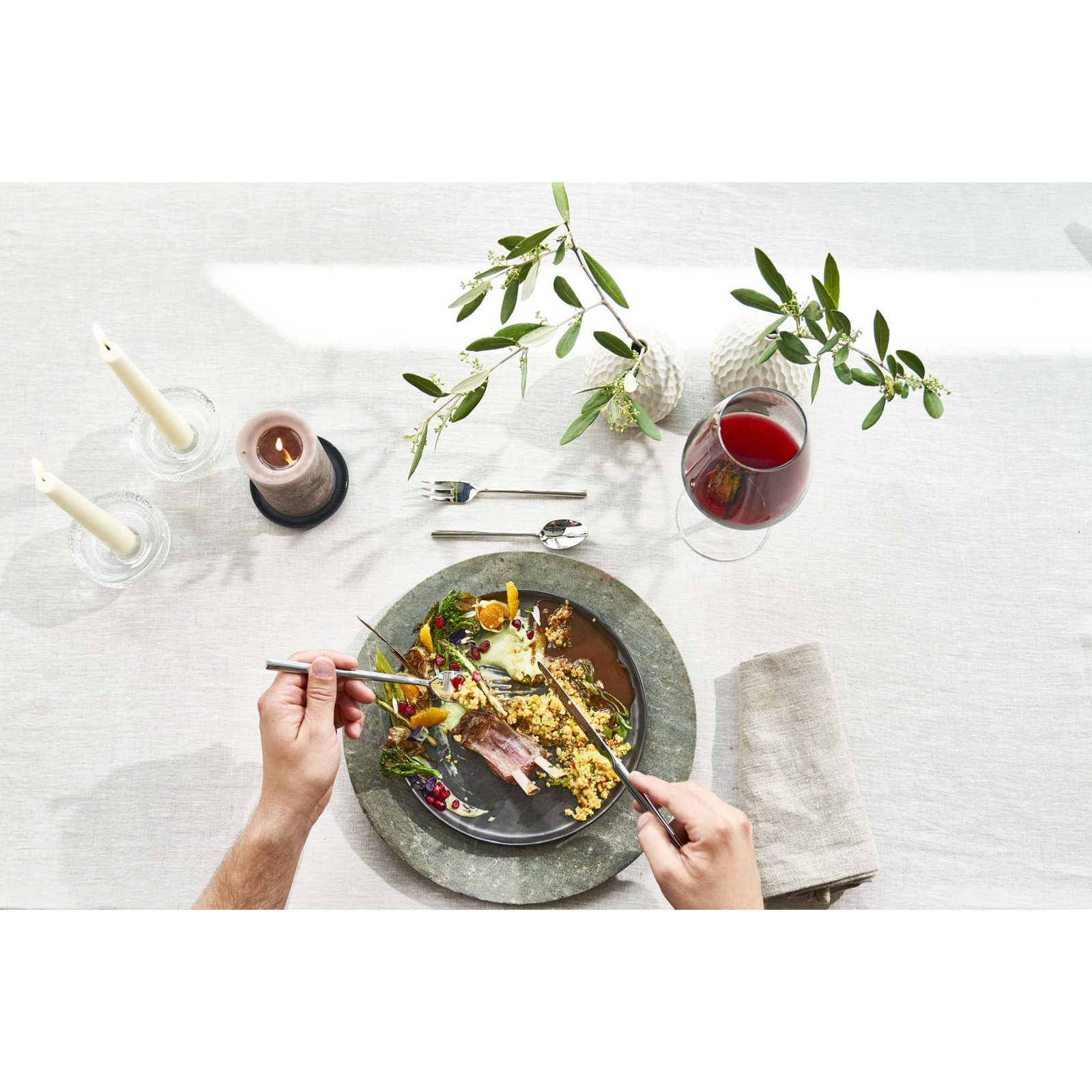ZWILLING Aberdeen 20-Piece 18/10 Stainless Steel Flatware Set