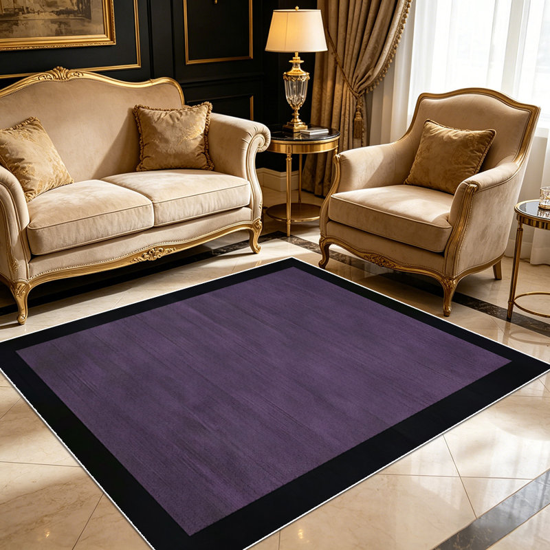 Modern minimalist plain pattern carpet, soft and easy to clean, suitable for living room, bedroom, dining room, study, office, and other multi-scene settings