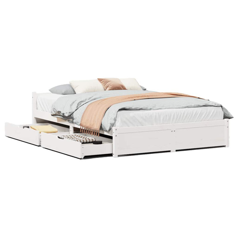 Solid Wood Bed