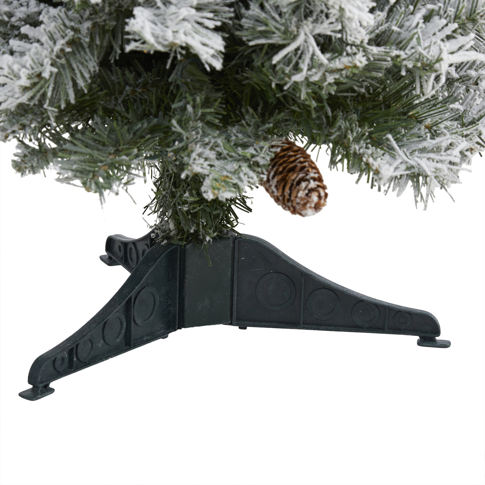Lighted Artificial Christmas Tree, 4' H
