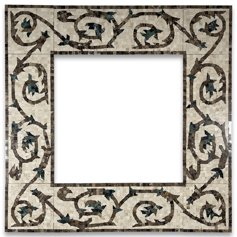 6" x 16" Marble Mosaic Sheet Wall Floor Use Tile