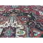 Tapis unique rouille / bleu ciel / ivoire 9 pi 9 po x 13 pi 7 po