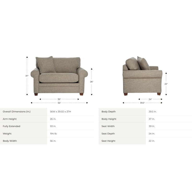 Fauteuil simple Olson