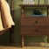 Vivienne Easy Assembly Solid Wood Spindle 2-Drawer Nightstand