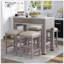 Ensemble de salle à manger 5 pièces Rustic-299517863