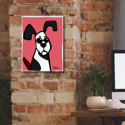 «Dog On Pink» par Irena Orlov