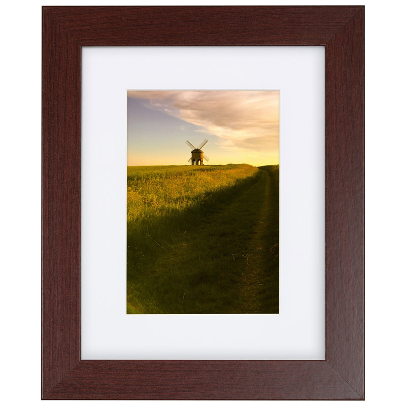 Cadre photo abordable moyen abordable, 16 po x 20 po emmêlé à 11 po x 14 po, Rouge, Acrylique
