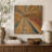 Palmdale Teak Wood Handmade Radial Starburst Brown Wall Decor
