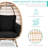 Wicker Outdoor Lounge Chair-93757840-93757842