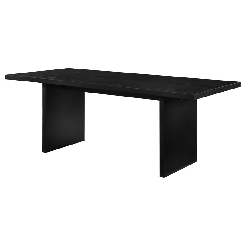 Table de salle à manger Decker, Noir