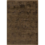 Harlan Hand Knotted Brown Rug