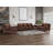 Capri 100% Top Grain Waxy Pull-Up Leather Sofa with Tufted Back & Nailhead Trim