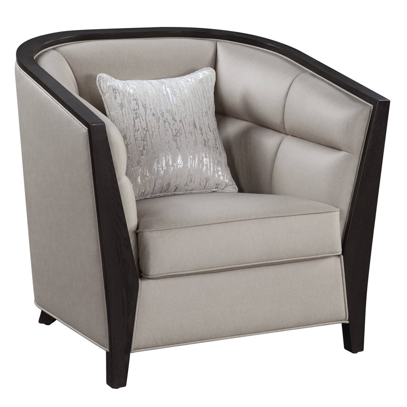 Witold Beige Chair with Pillow
