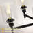 Erby 5 - Light Dimmable Cone Chandelier