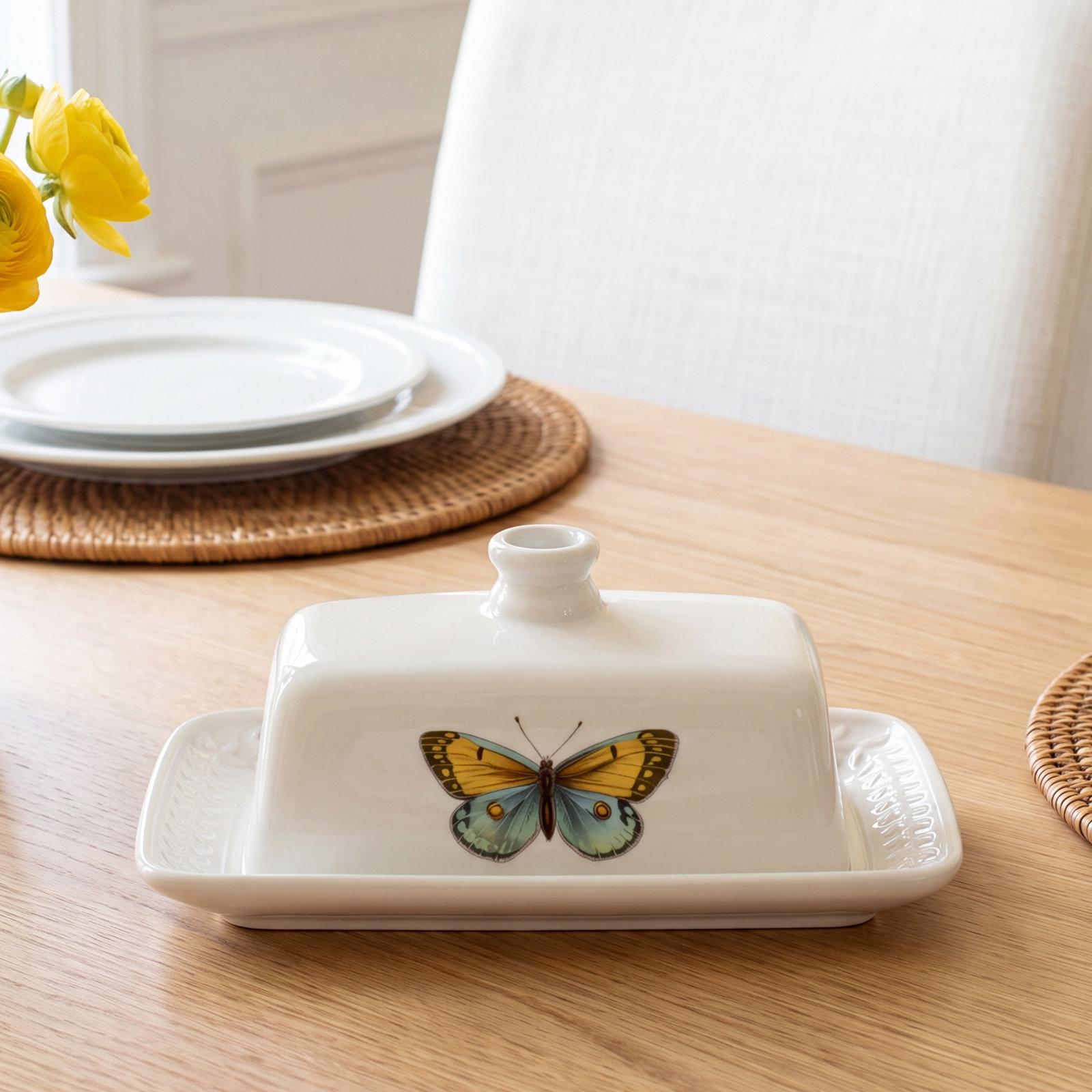 Botanic Garden Harmony Butter Dish