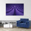Lavender Field Solitude Dreamy Elegant Peaceful Lavender Flower Landscape Wall Art Print 1 Piece Wrapped Canvas Wall Art-1476692479