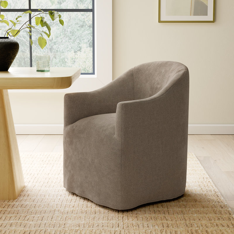 Galinda 19.5'' H Upholstered Armchair, Broadway Coffee