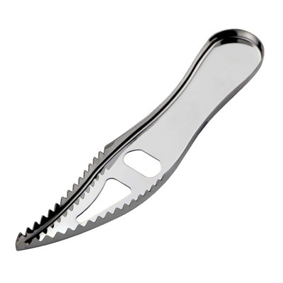Water Bottle Fish Remover Stainless Steel Cooking Tools Cleaner Kitchen Remover Fish Cleaning Peeler Scraper Bottle Opener Seafood Tools