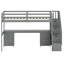 Lit mezzanine simple avec tiroirs Johntavis Kids-1850980230