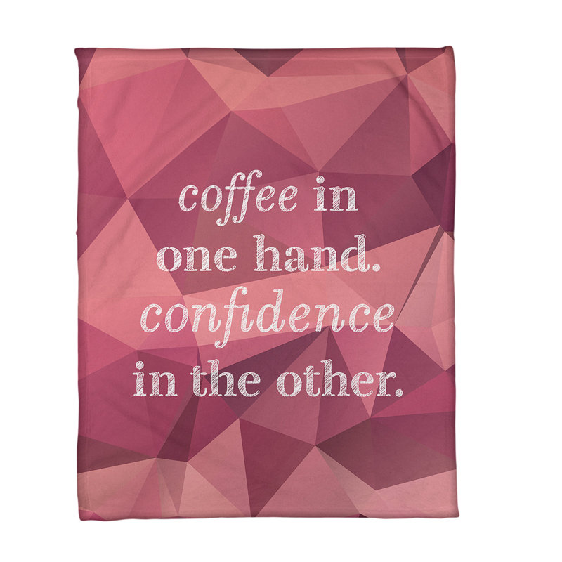Sewn Throw Blanket, 60" W x 80" L, Medium, Pink 