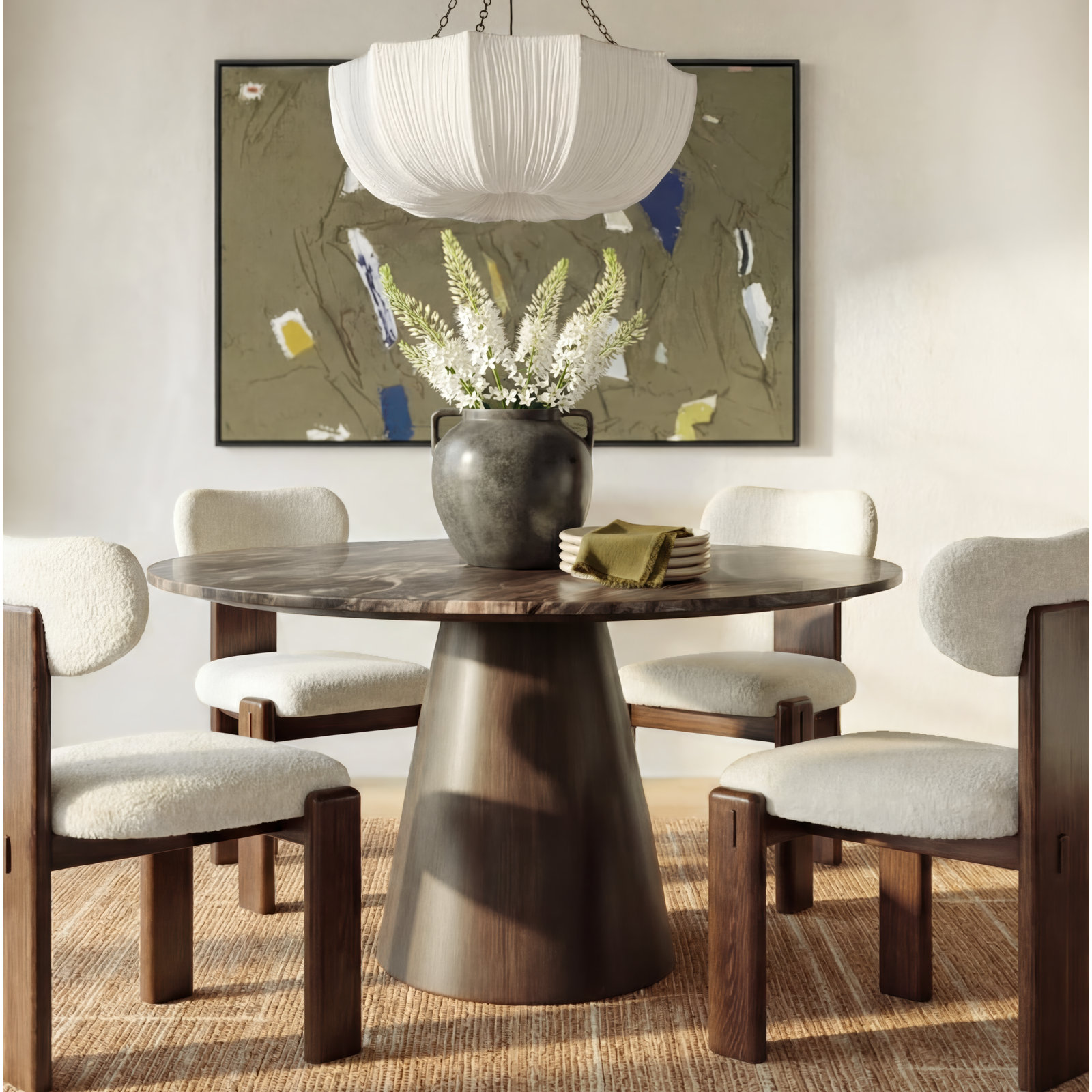 Elio Dining Chair - Mud Brown