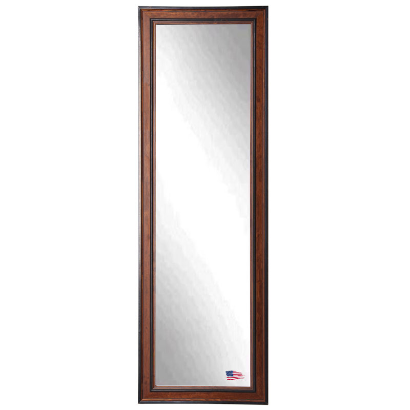 Ukiah Solid Wood Flat Mirror, 62" H x 24" W