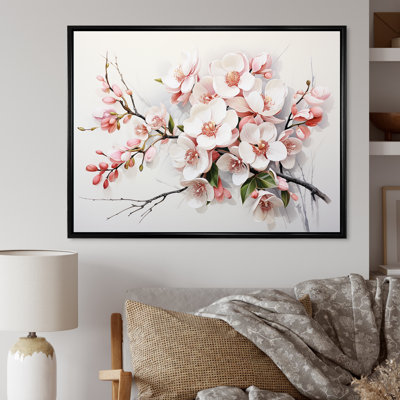 «Pink Orchids Minimalisme Dream I» sur toile