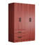 Armoire-penderie avec rangement à 2 tiroirs et tablettes Apollonios Solum -1366849729