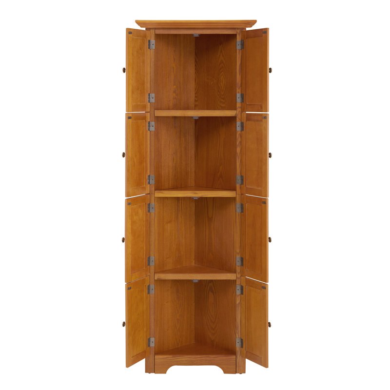 Armoire de rangement 4 niveaux à 4 niveaux avec 8 portes