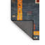 Tapis contemporain bleu / jaune-1052691776