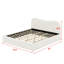 Lit plateforme tapissier avec lattes en bois-129506286-129506283