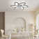 78cm 7 - Blade Reversable Dimmable LED Ceiling Fan With Remote Control And APP