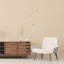 TexStyle Geometric Block Flock Design 33' L x 21" W Metallic/Satin Wallpaper Roll-62057702