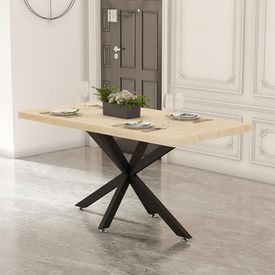 Pieds de table de salle à manger modernes en métal avec ventouses, base de bureau robuste pour marbre, verre et plateau en bois