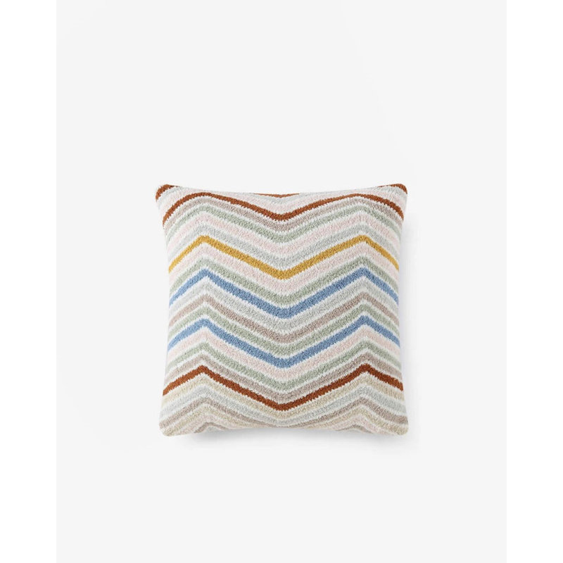 Cusco Square Pillow Cover & Insert, Mineral Chevron