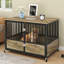 Cage pour chien robuste avec 2 portes Archie & Oscar-802810247-745131222