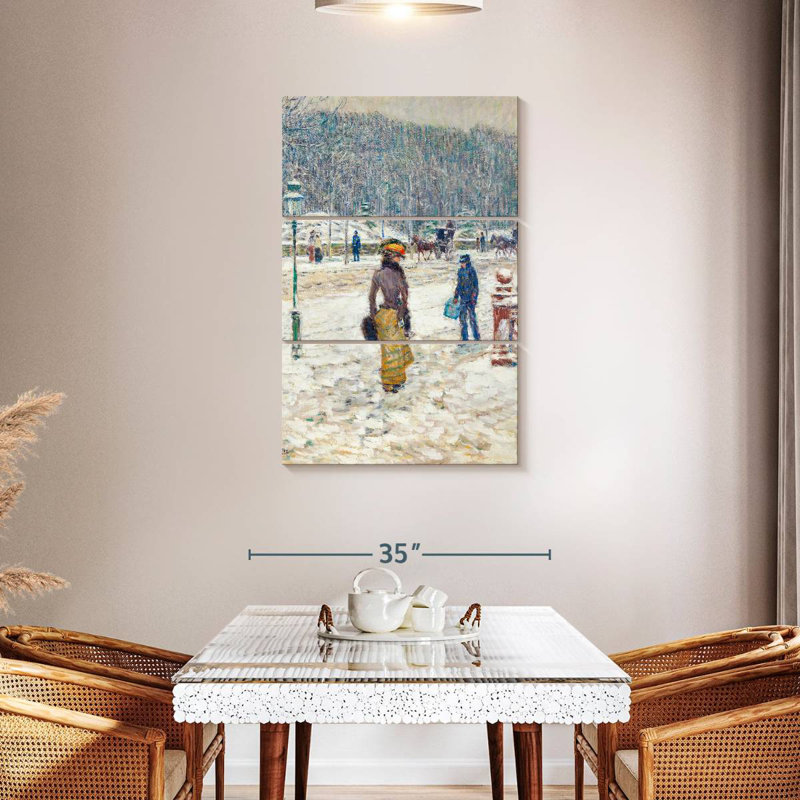 Masam, New York Street, 1902, H 45 po x l 28 po