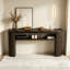 Console avec pieds cannelés - Canapé d'entrée Farmhouse-1293239397