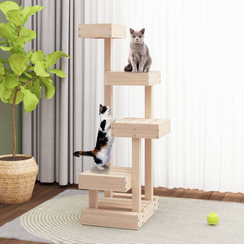 Anzell 103cm H Cat Tree, Brown