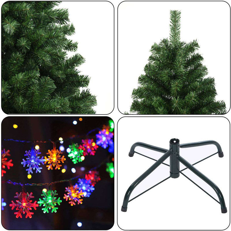 5.9' H Lighted Artificial Christmas Tree