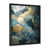 Impression noire sur toile encadrée sélectionné