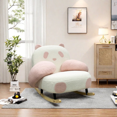Soft Fabric Chair with Rubber Frame