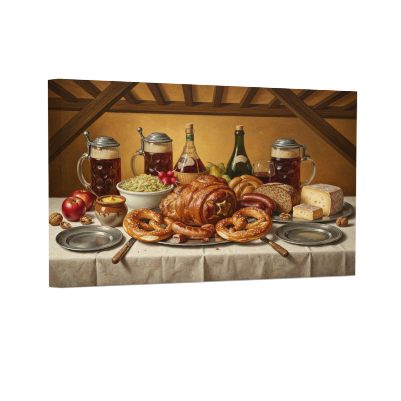 Art de la table, H 20 po x l 30 po