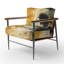 Fauteuil d'appoint rembourré Abraxas - End Of The Orange Rainbow II