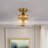 2-Light Fluted Glass Pendant & Semi-Flush Mount-1917717980