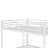 Metal Queen over Queen Bunk Bed for Teens and Adults,Space-Saving/Noise Reduced/No Box Spring Needed,White