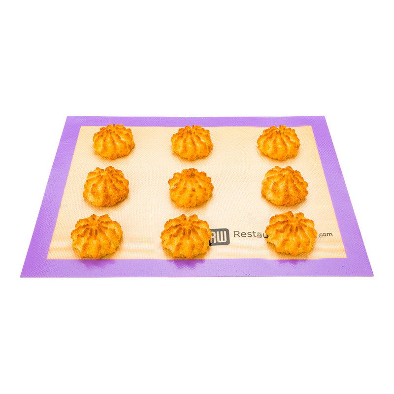 Restaurantware Non-Stick Silicone Baking Mat, Purple
